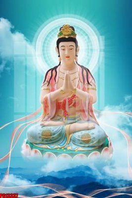 File gốc File tranh phật giáo PG13337 (in lụa) trang trí tường