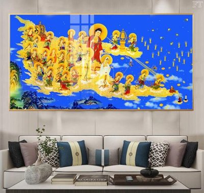 Download file gốc File tranh phật PG1413 (in lụa) hoa lá