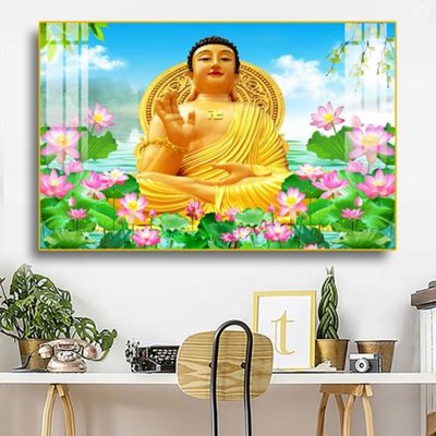 File gốc File tranh phật PG1469 (in mica) làm bảng hiệu