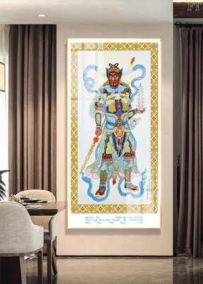 Ảnh gốc File tranh phật PG1541 (độ nét cao) in tráng gương