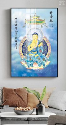 File tranh gốc in trần nhà File tranh phật PG1676 3D