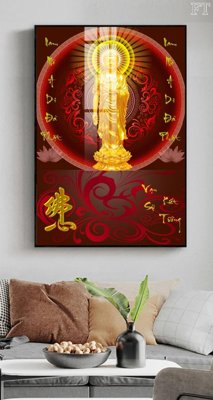 File tranh File tranh phật PG1802 (ảnh gốc) in trần xuyên sáng