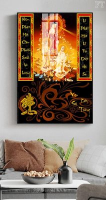 Tải file gốc in lụa File tranh phật PG1808 siêu nét