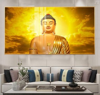 File gốc File tranh phật PG1860 (in tráng gương) hiện đại