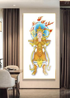 Hình ảnh file gốc in lụa File tranh phật PG1938