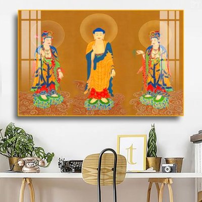 File tranh File tranh phật PG1954 (bản gốc) in lụa 3D