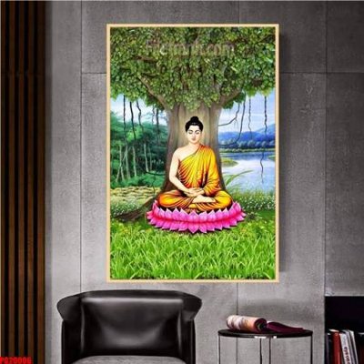 Tải file gốc in lụa File tranh phật giáo 5D PG20006 siêu nét