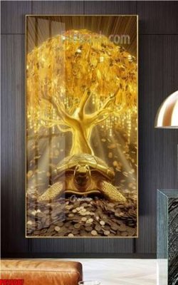 File in trần File tranh phật giáo 5D PG20007 (bản gốc) đại dương