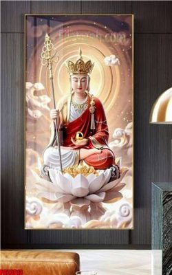 File in trần File tranh phật giáo 5D PG20013 (bản gốc) bầu trời