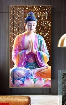 File gốc File tranh phật giáo 5D PG20033 (PNG) nền trong suốt