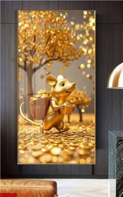 File in mica File tranh phật giáo 5D PG20043 (bản gốc) làm vách ngăn