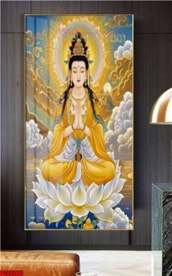 File ảnh File tranh phật giáo 5D PG20076 (gốc) in Hiflex