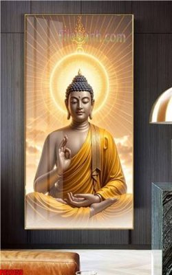 File gốc File tranh phật giáo 5D PG20159 (trang trí) phòng trẻ em