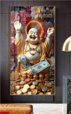 File in lụa File tranh phật giáo 5D PG20191 (chất lượng cao) File tranh phật giáo 5D PG20191