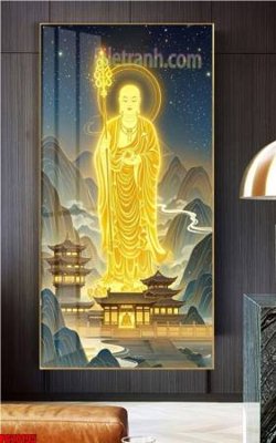 Ảnh gốc File tranh phật giáo 5D PG20195 (siêu chi tiết) để in ấn