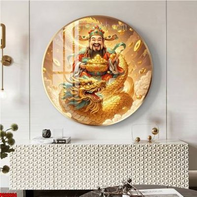 File tranh File tranh tròn phật giáo 5D PG20264 (bản gốc) trang trí văn phòng