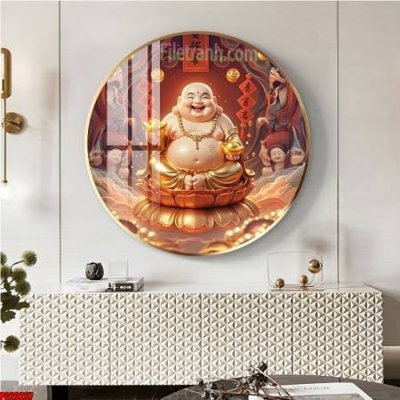 File tranh gốc File tranh tròn phật giáo 5D PG20267 (bản quyền) file PSD