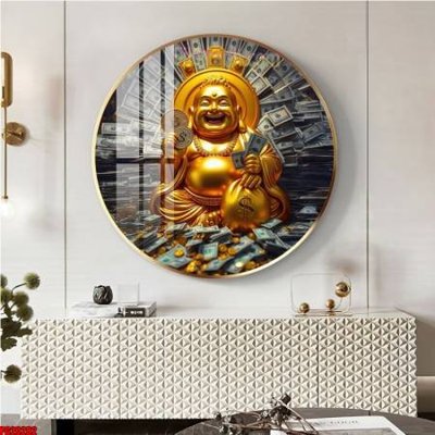 File tranh File tranh tròn phật giáo 5D PG20282 (gốc) chủ đề động vật