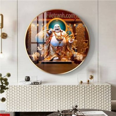 File gốc File tranh tròn phật giáo 5D PG20283 (trang trí) phòng làm việc