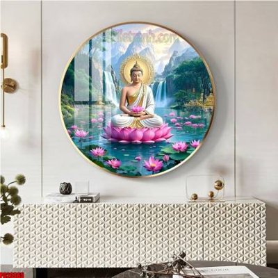 File gốc File tranh tròn phật giáo 5D PG20365 (in ấn) không giới hạn