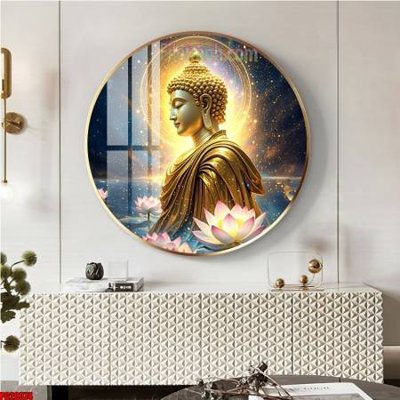 Tải file File tranh tròn phật giáo 5D PG20374 (PSD) cho in ấn quảng cáo