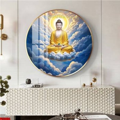 File gốc File tranh tròn phật giáo 5D PG20404 (in tráng gương) nghệ thuật