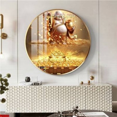 File tranh gốc File tranh tròn phật giáo 5D PG20411 (sắc nét từng chi tiết)