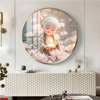 File gốc File tranh tròn phật giáo 5D PG20441 (bản quyền) cho in ấn