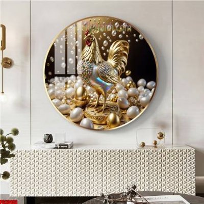 File in trần File tranh tròn phật giáo 5D PG20483 (bản gốc) mây trời