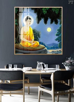 File gốc File tranh phật PG2053 (in lụa) tranh phong thủy