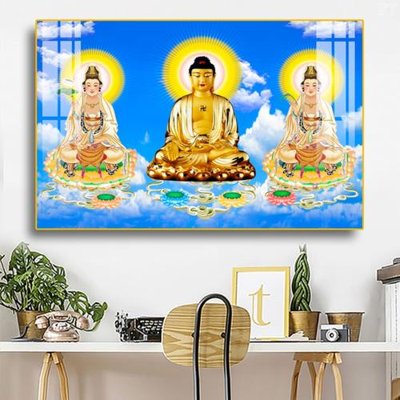 File in ấn File tranh phật PG2214 (bản gốc) cao cấp