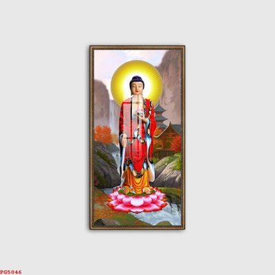 File gốc File tranh phật PG5046 (cho in ấn) từ kho Filetranh