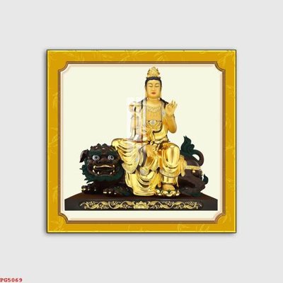 File PSD File tranh phật PG5069 (gốc) tách lớp chi tiết