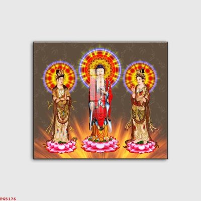 File gốc File tranh phật PG5176 (in 3D) nghệ thuật