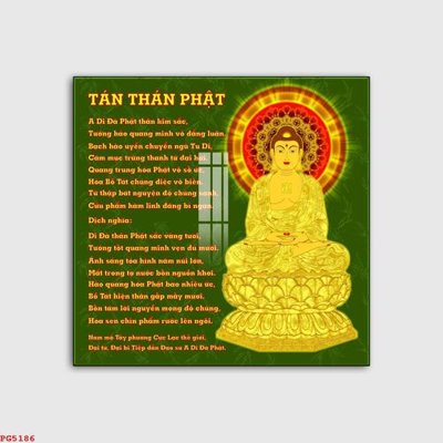 Ảnh gốc file in lụa File tranh phật PG5186 chi tiết