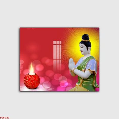 Chi tiết file gốc File tranh phật PG5223 (cho in tráng gương)