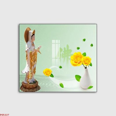 File gốc File tranh phật PG5227 (chuẩn màu) cho in offset