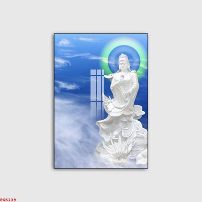 File in trần File tranh phật PG5239 (bản gốc) bầu trời