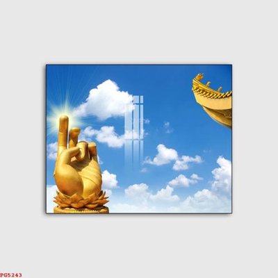File in ấn chuyên nghiệp File tranh phật PG5243 (file gốc)