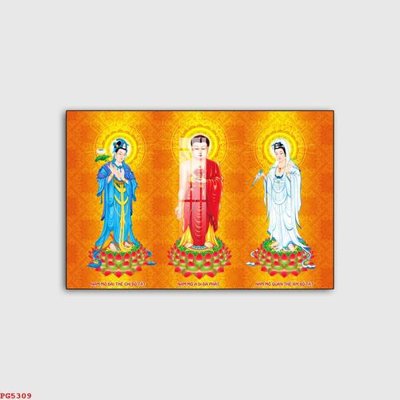 Tải file File tranh phật PG5309 (ảnh gốc) in tráng gương