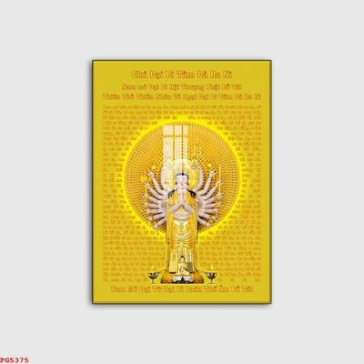 File PSD File tranh phật PG5375 (bản gốc) cho nhà in