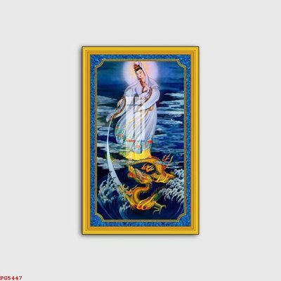 File gốc File tranh phật PG5447 (ảnh chi tiết) để in trần