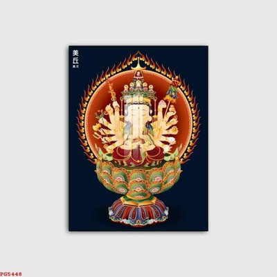 File gốc File tranh phật PG5448 (ảnh chi tiết) để in trần