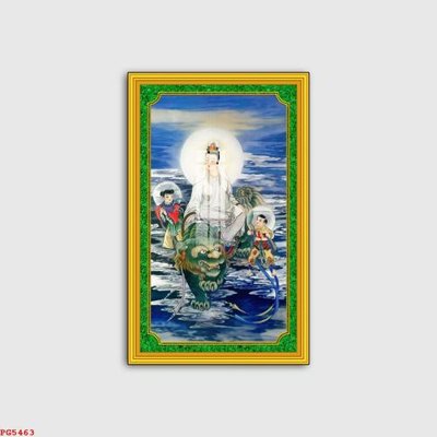 Tải file File tranh phật PG5463 (ảnh gốc) in tráng gương