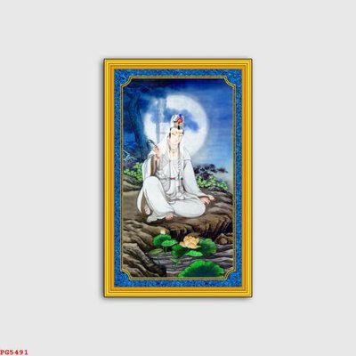 File tranh gốc PSD File tranh phật PG5491 còn nguyên layer