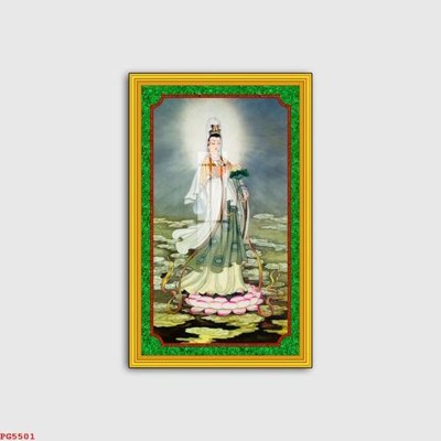 Chi tiết file gốc File tranh phật PG5501 (cho in tráng gương)