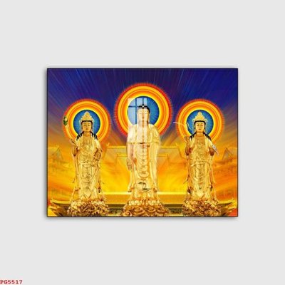 File tranh in tráng gương File tranh phật PG5517 (siêu nét)