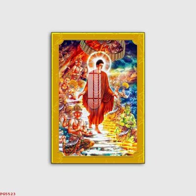 File in mica File tranh phật PG5523 (bản gốc) siêu trong