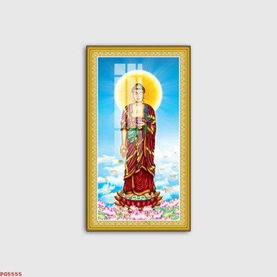 File tranh in mica File tranh phật PG5555 (độ phân giải cao)