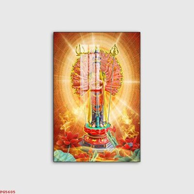 Ảnh gốc File tranh phật PG5605 (độ nét cao) in mica